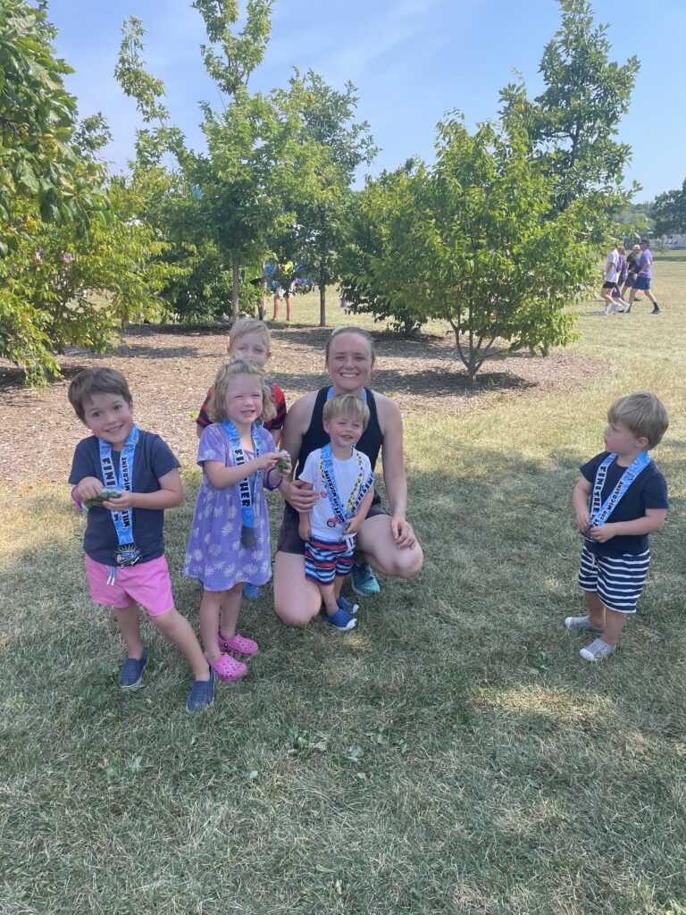 Girl with Migraine runs a 5k.